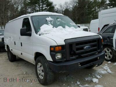 2010 Ford ECONOLINE, белый — VIN 1FTNE1EW5ADA02296, Copart