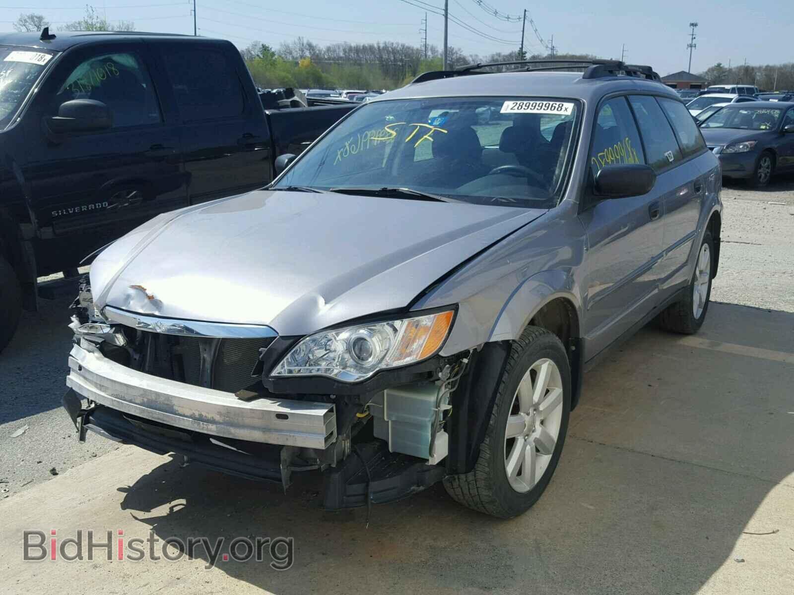 2009 SUBARU OUTBACK - VIN: 4S4BP61C397347760 - Фото 2