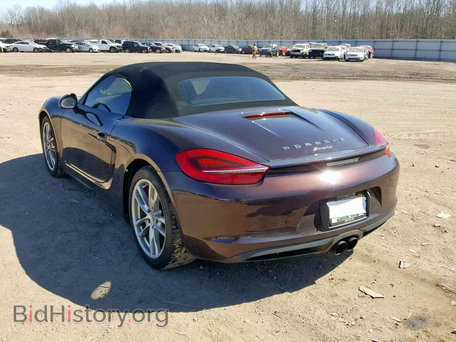 2013 PORSCHE BOXSTER - VIN: WP0CA2A87DS112072 - Фото 3