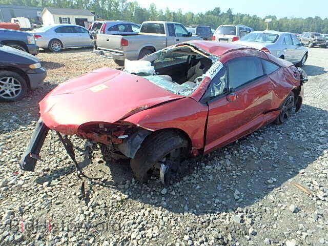 2008 MITSUBISHI ECLIPSE - VIN: 4A3AK24FX8E005601 - Фото 2