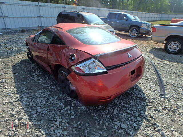 2008 MITSUBISHI ECLIPSE - VIN: 4A3AK24FX8E005601 - Фото 3