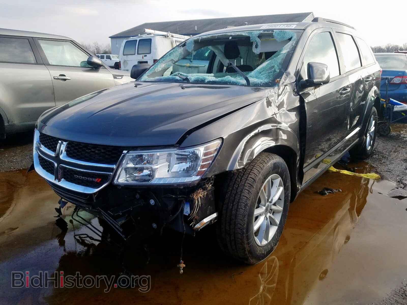 2016 DODGE JOURNEY - VIN: 3C4PDCBB0GT247132 - Фото 2