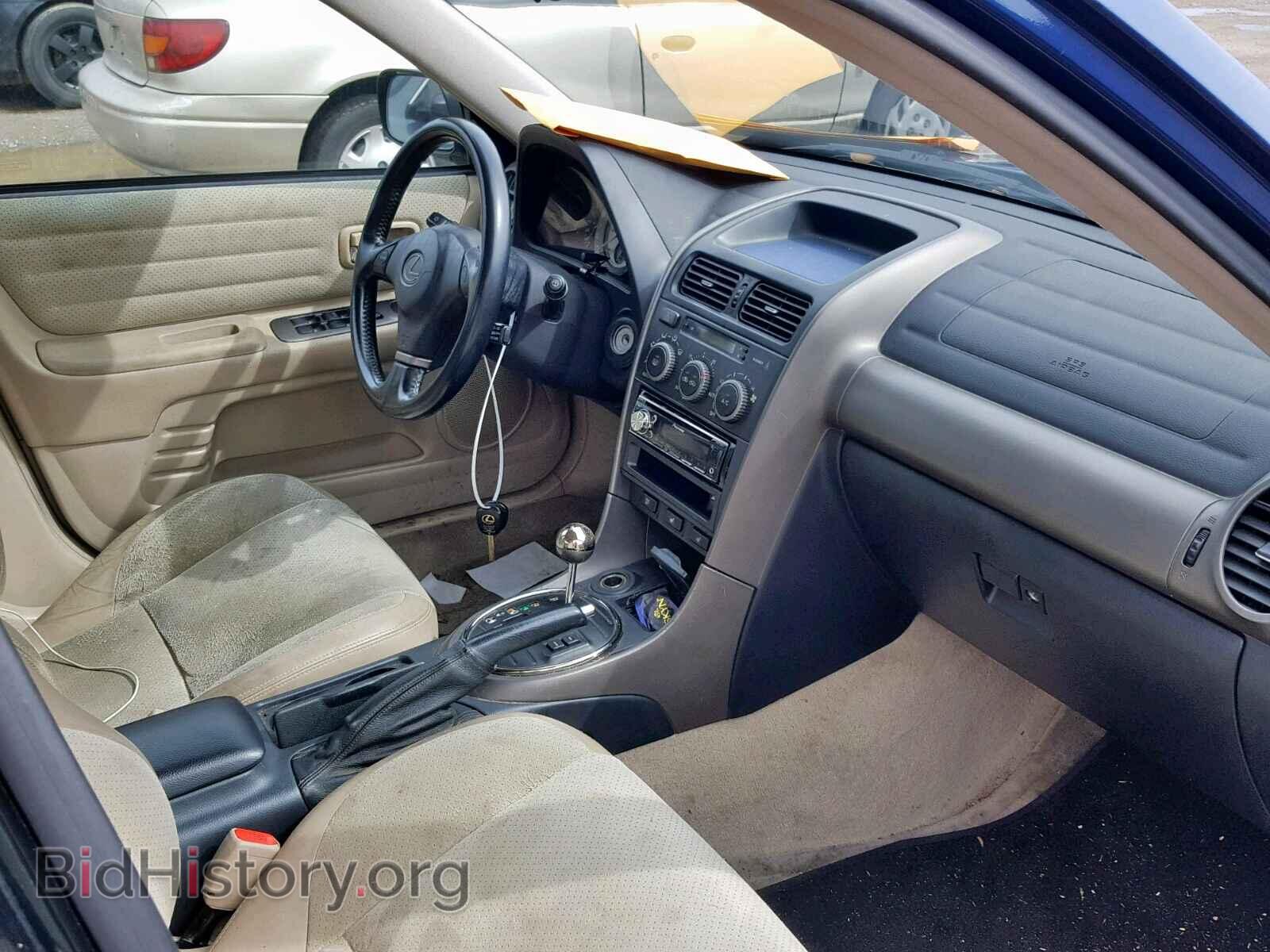 2001 LEXUS IS - VIN: JTHBD182510026022 - Фото 5