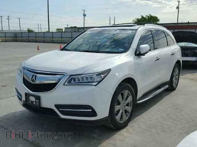 2014 ACURA MDX - VIN: 5FRYD4H80EB001908 - Фото 2