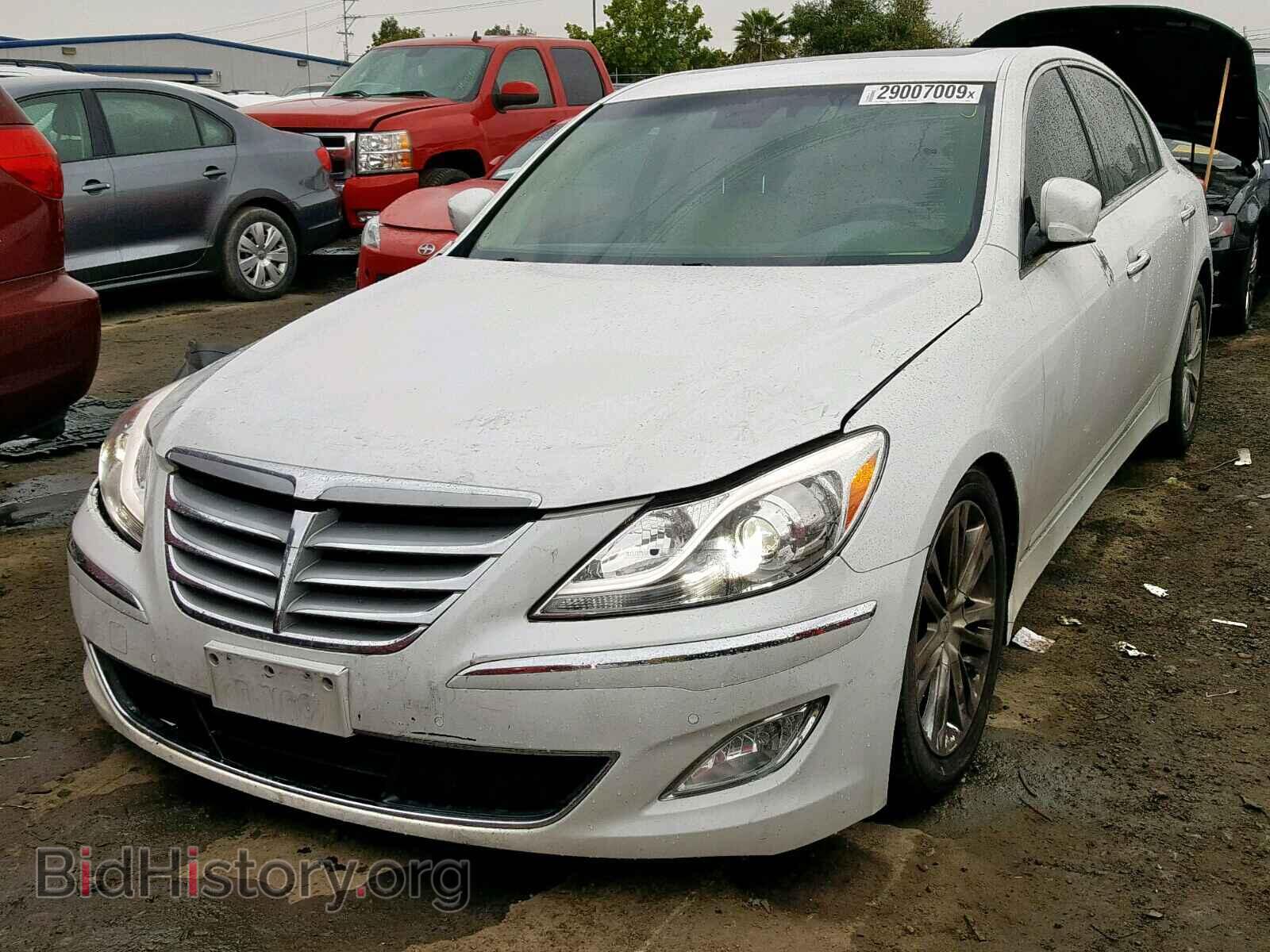 2012 HYUNDAI GENESIS - VIN: KMHGC4DD8CU167936 - Фото 2