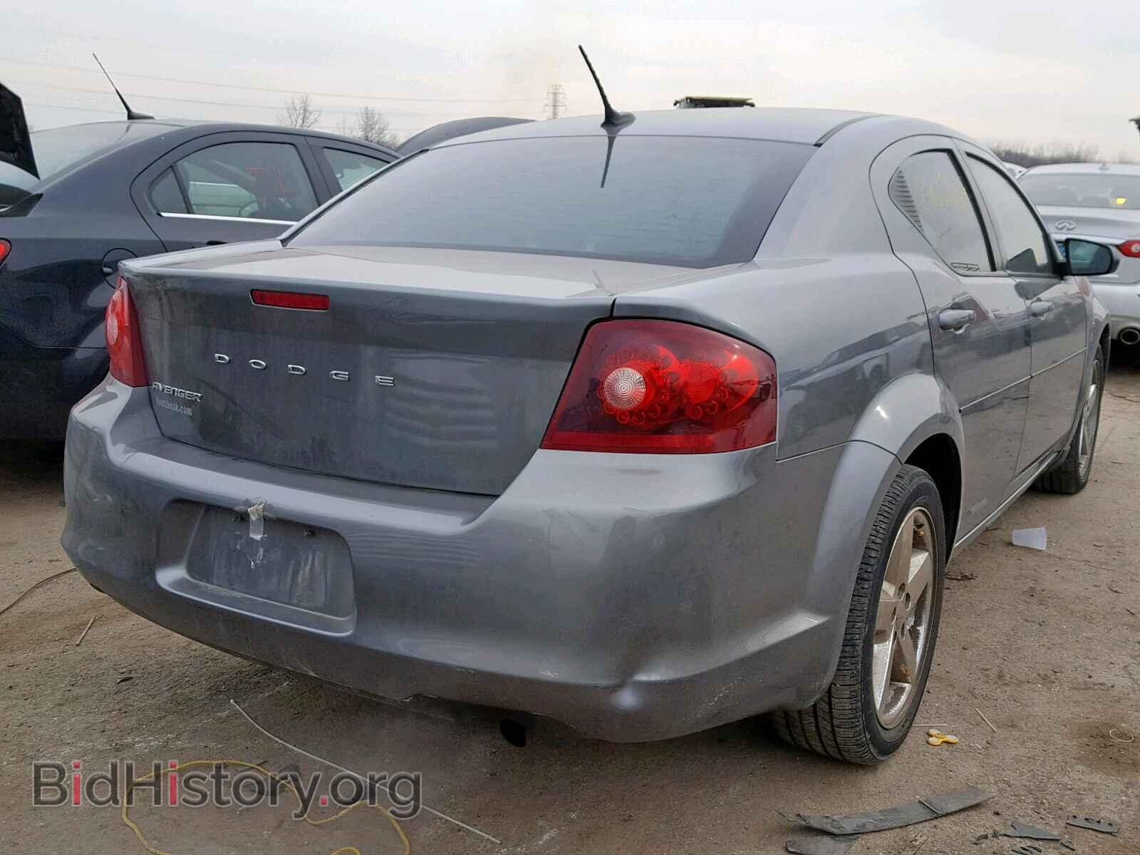2013 DODGE AVENGER - VIN: 1C3CDZAB7DN547902 - Фото 4