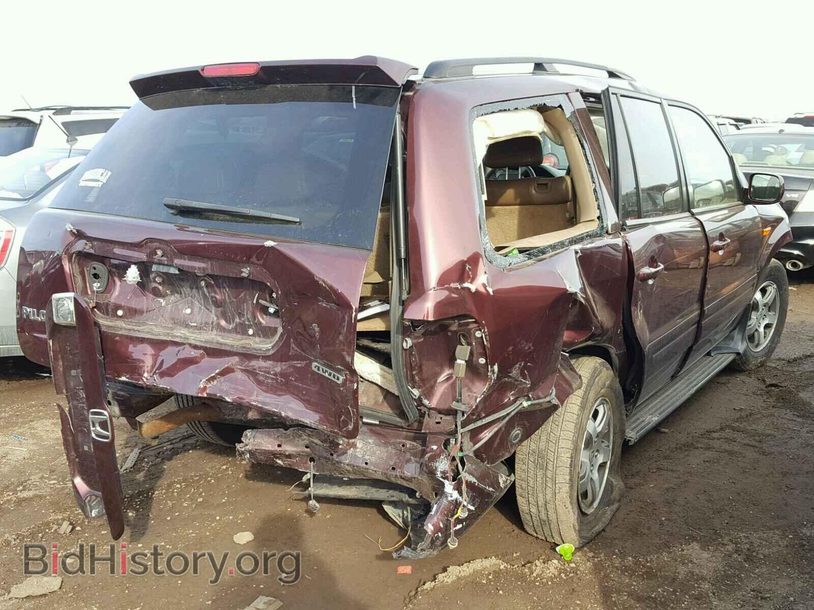 2007 HONDA PILOT - VIN: 5FNYF186X7B006030 - Фото 4