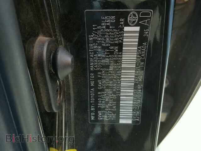 2011 TOYOTA COROLLA - VIN: 2T1BU4EE8BC656884 - Photo 10