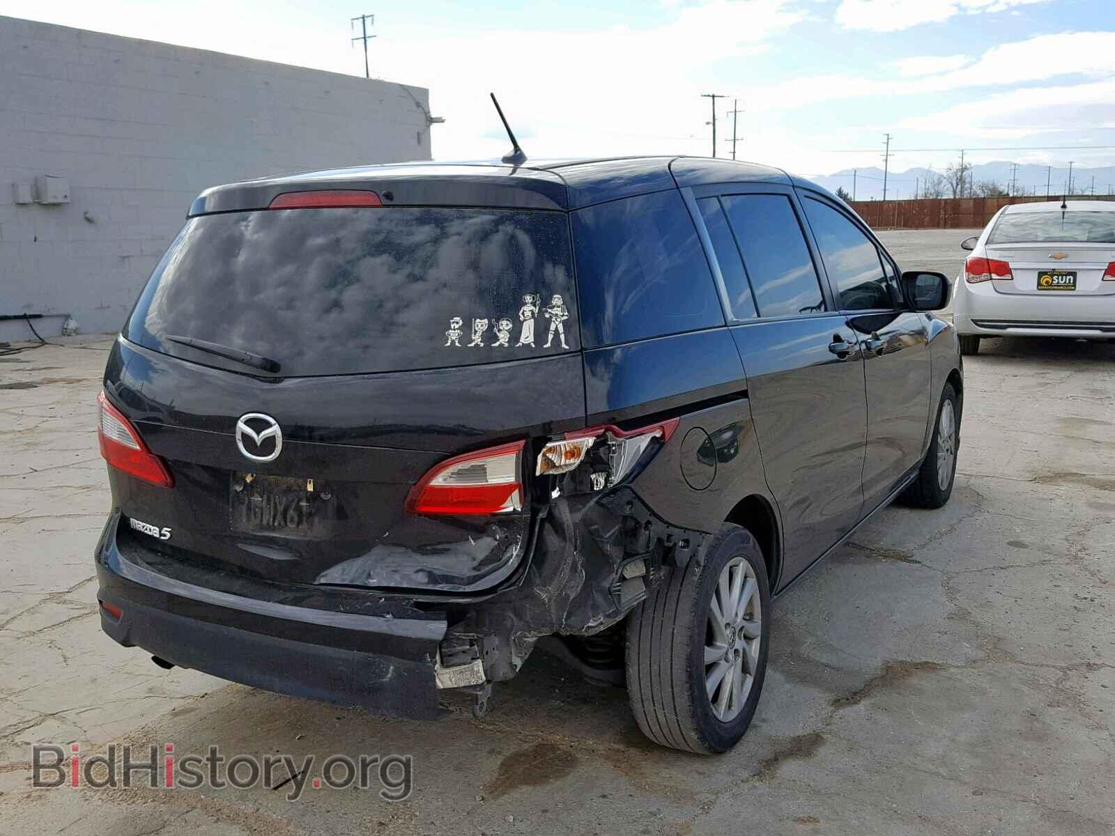 2012 MAZDA 5 - VIN: JM1CW2BL0C0133781 - Фото 4