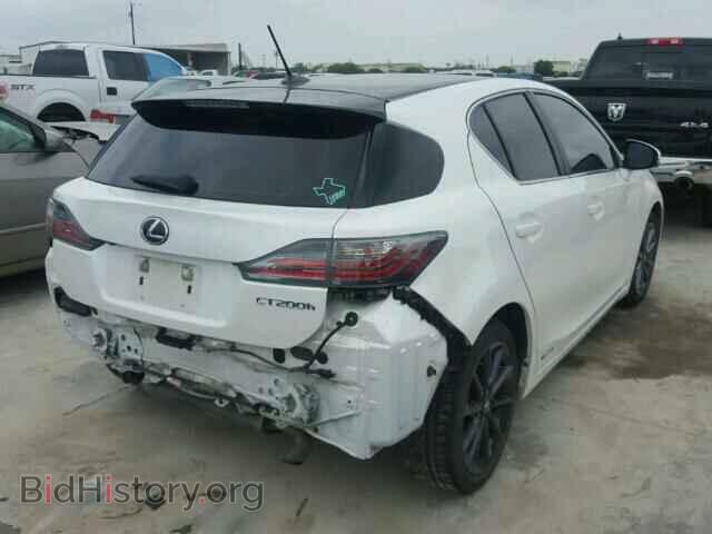 2011 LEXUS CT 200 - VIN: JTHKD5BH0B2009669 - Фото 4