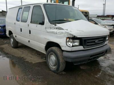 2006 Ford ECONOLINE, white — VIN 1FTNE24L26DB37868, Copart