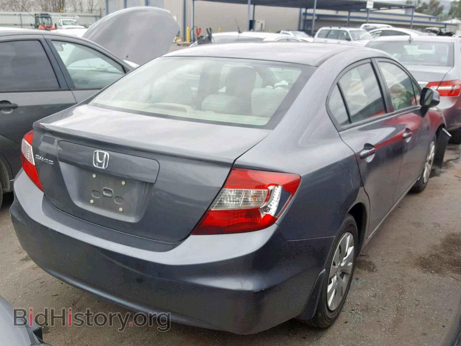 2012 HONDA CIVIC LX - VIN: JHMFB2F52CS003895 - Фото 4