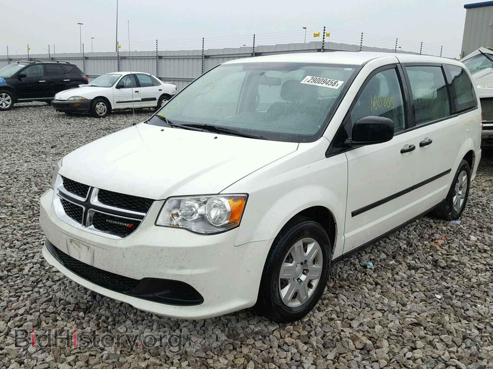 2013 DODGE CARAVAN - VIN: 2C4RDGBG4DR607710 - Фото 2
