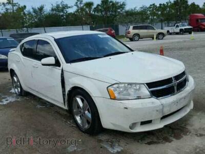2009 Dodge AVENGER Avenger SX, white — VIN 1B3LC56V69N570428, Copart