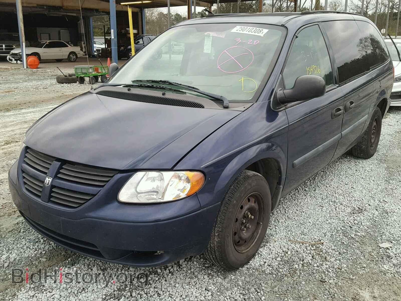 2005 DODGE CARAVAN - VIN: 1D4GP24R05B118367 - Фото 2