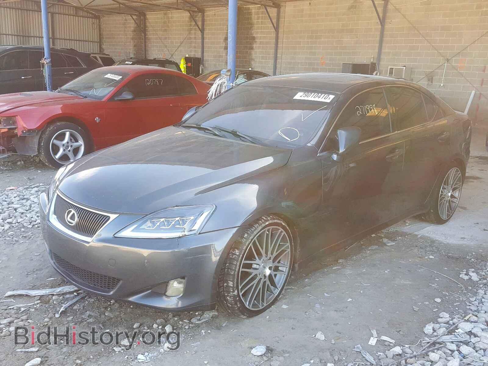 2007 LEXUS IS - VIN: JTHBE262075013258 - Фото 2