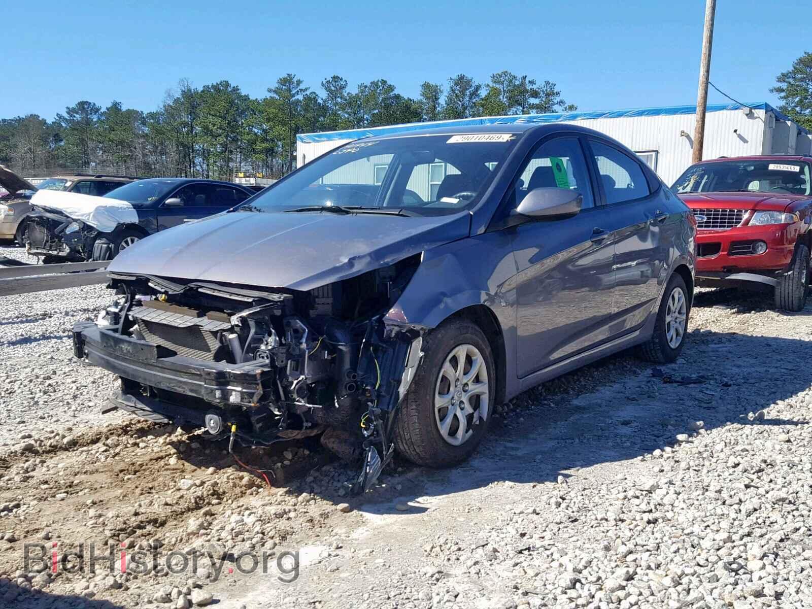 2015 HYUNDAI ACCENT - VIN: KMHCT4AE1FU796048 - Фото 2