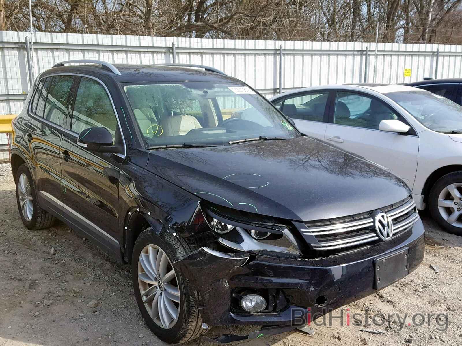 Фотография WVGBV7AX8CW548100 - VOLKSWAGEN TIGUAN S 2012