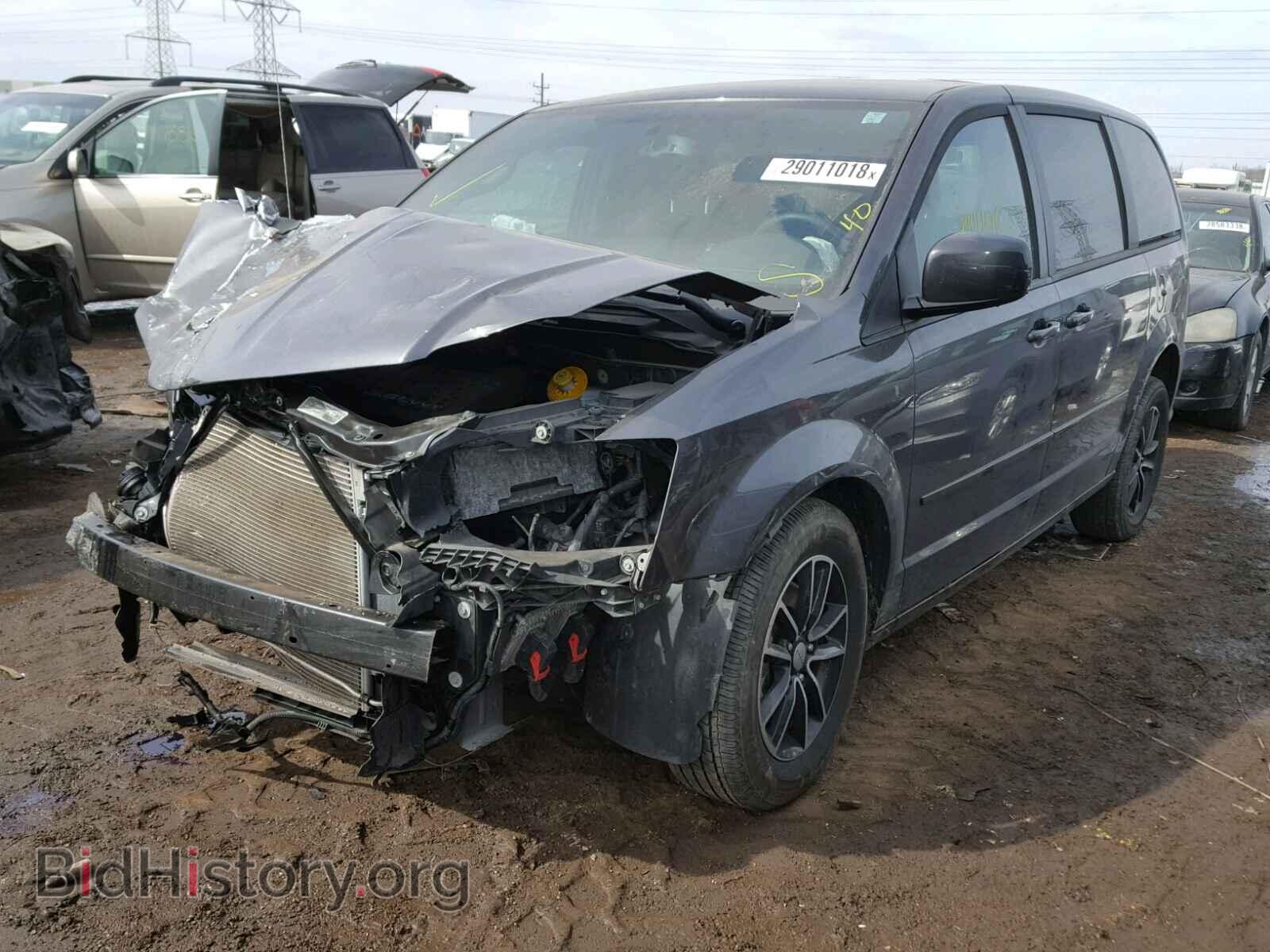 2014 DODGE CARAVAN - VIN: 2C4RDGBG0ER458133 - Фото 2
