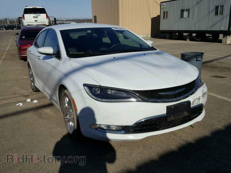 2015 Chrysler 200 200 C (VIN 1C3CCCEG7FN583310) — фото 1 из 10, Copart, повреждение: задняя часть