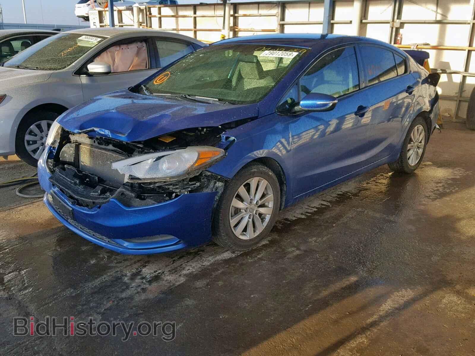 2014 KIA FORTE - VIN: KNAFX4A61E5089438 - Фото 2