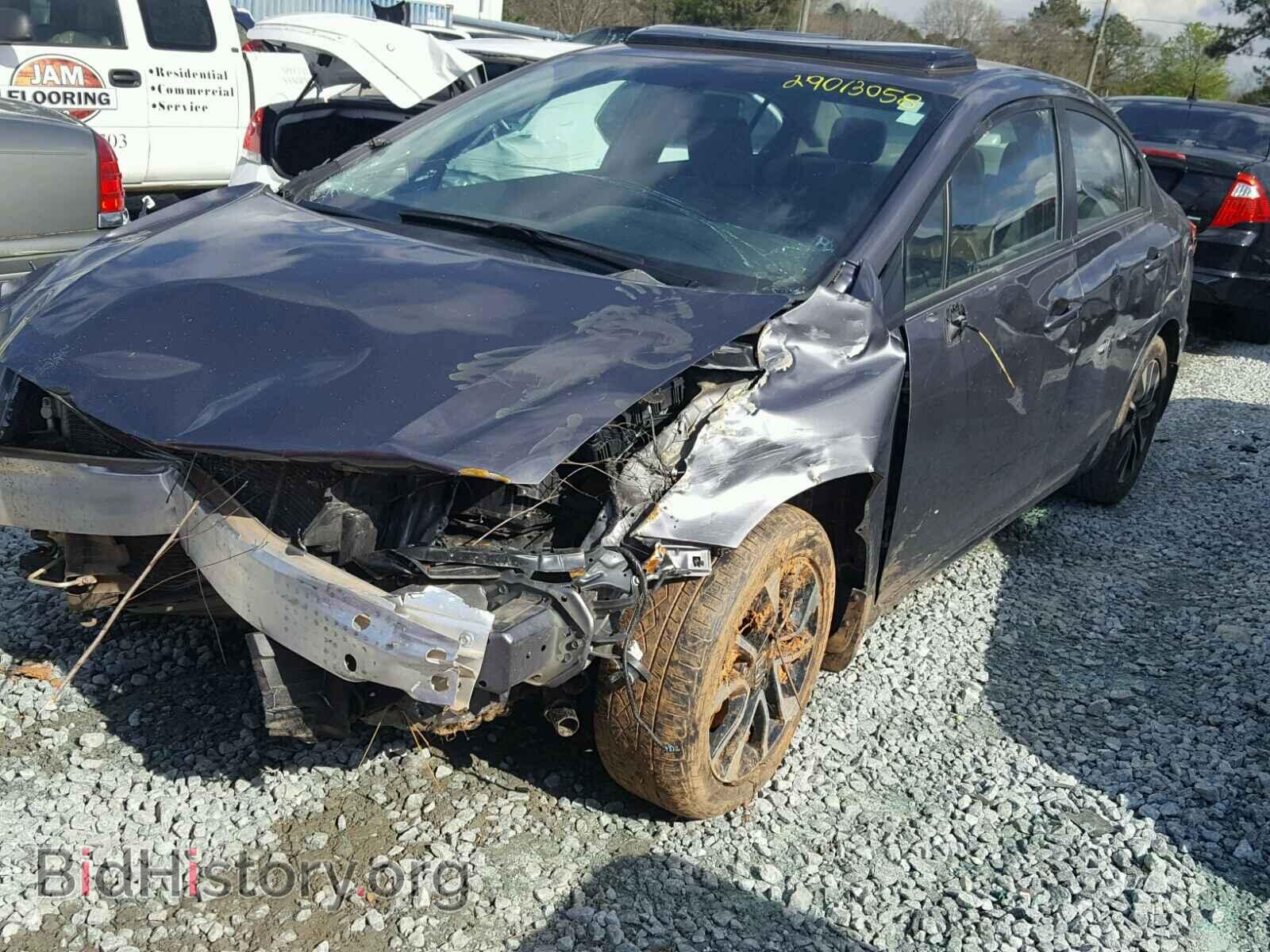 2014 HONDA CIVIC - VIN: 19XFB2F82EE028345 - Фото 2