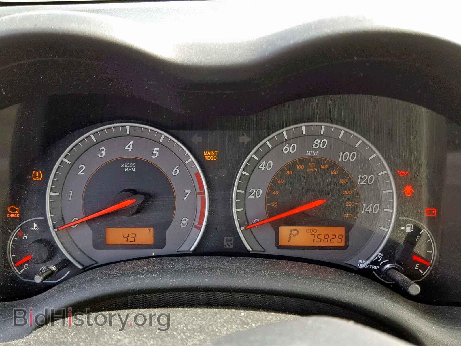 2010 TOYOTA COROLLA BA - VIN: 2T1BU4EE7AC471837 - Фото 8
