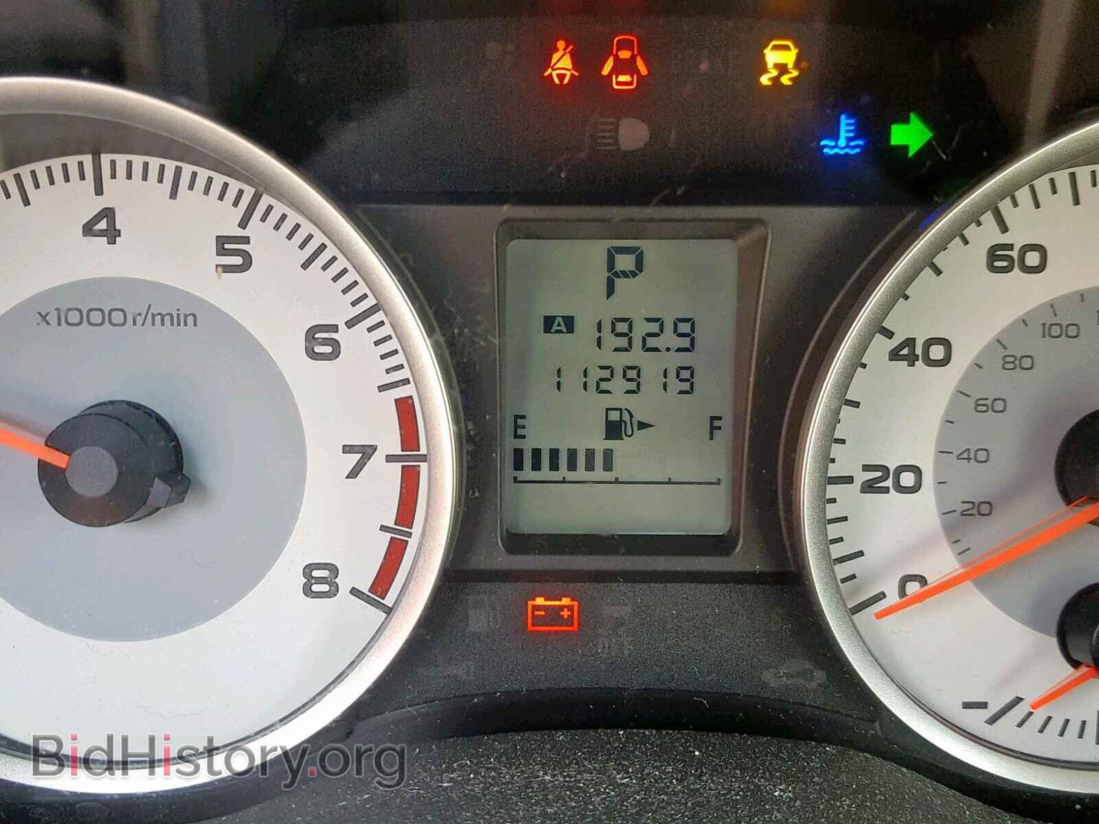 2012 SUBARU IMPREZA - VIN: JF1GPAA63CH211756 - Фото 8