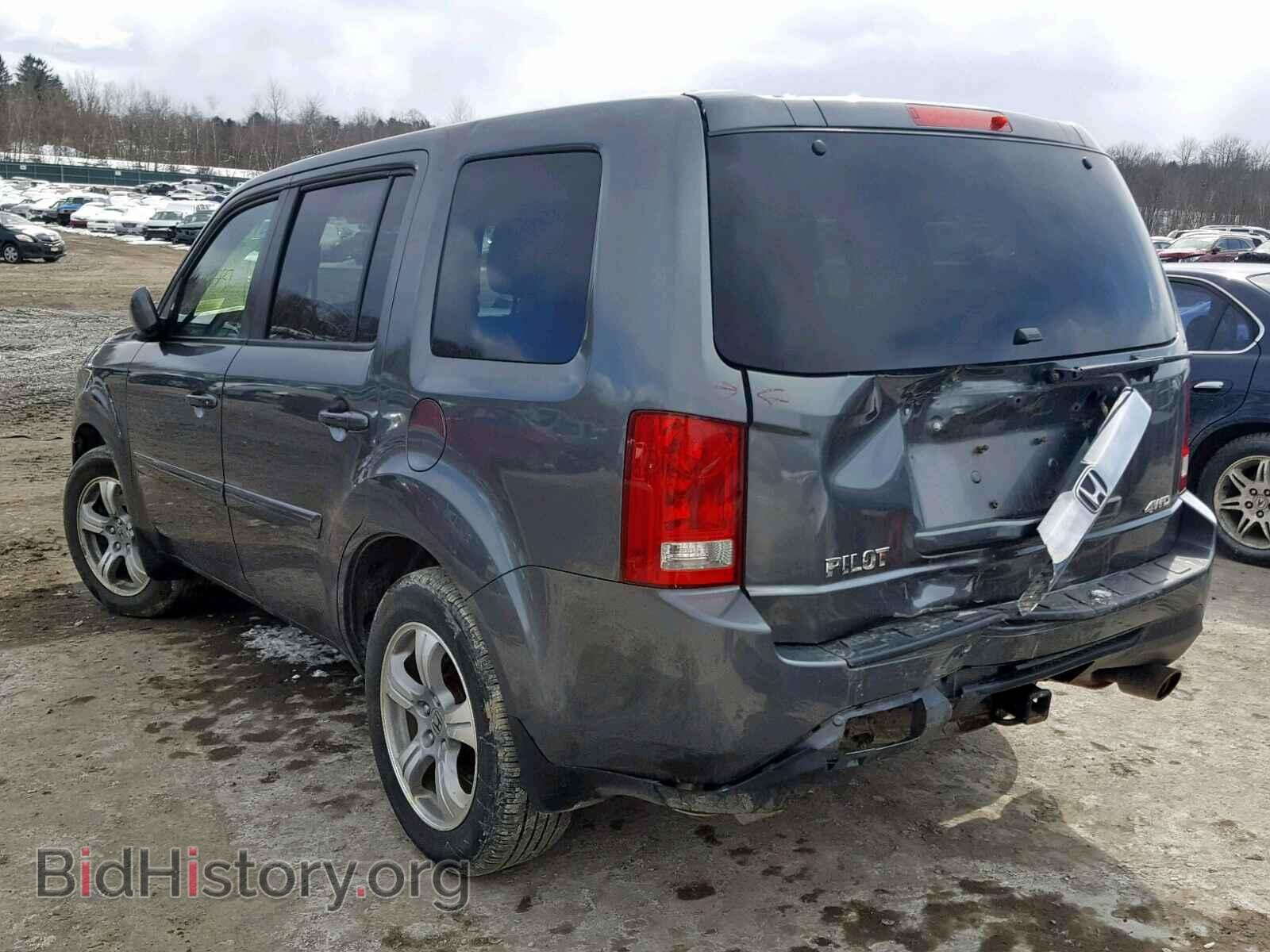 2013 HONDA PILOT EXL - VIN: 5FNYF4H52DB072284 - Фото 3