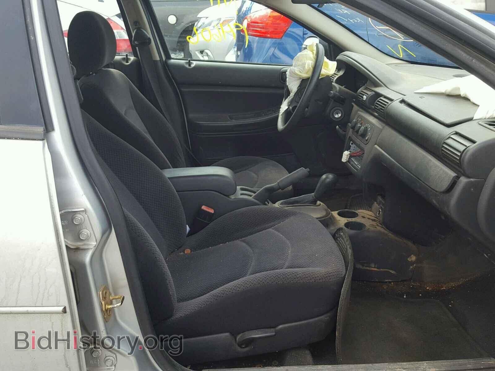 2004 CHRYSLER SEBRING - VIN: 1C3EL46X44N375024 - Фото 5