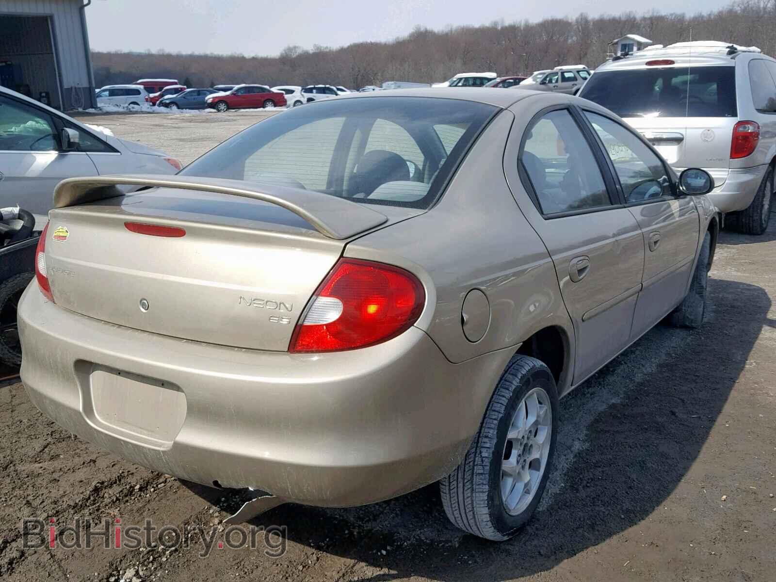 2002 DODGE NEON - VIN: 1B3ES56C22D570321 - Фото 4