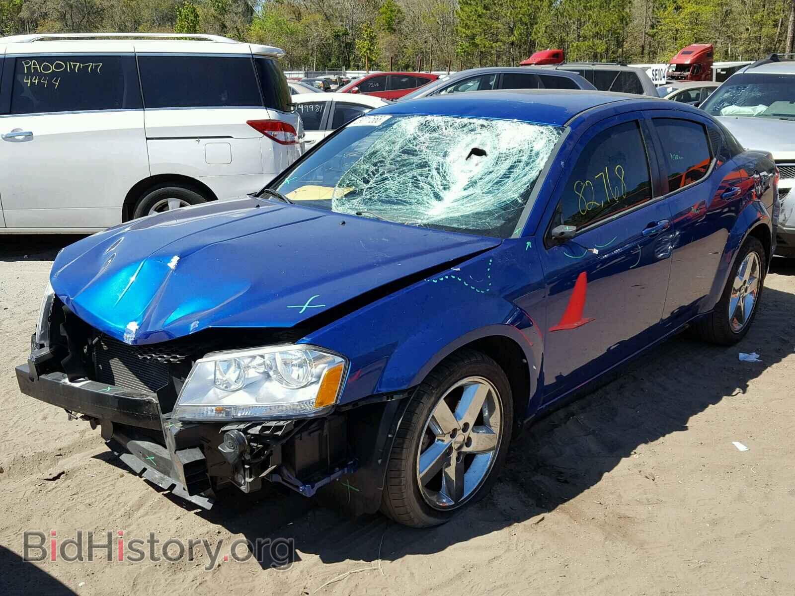 2013 DODGE AVENGER - VIN: 1C3CDZAB6DN628440 - Фото 2