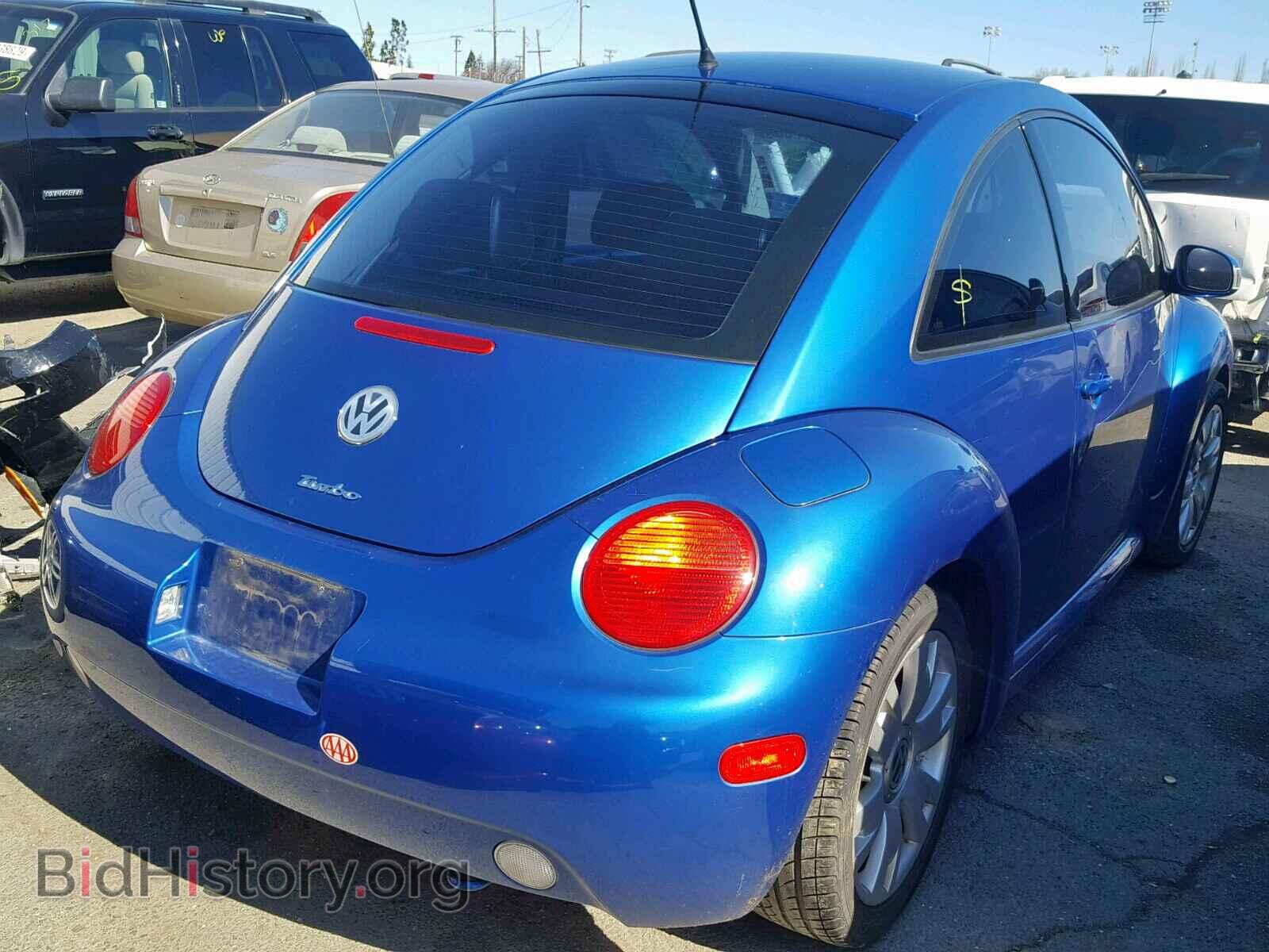 2003 VOLKSWAGEN BEETLE - VIN: 3VWCD21C23M434814 - Фото 4