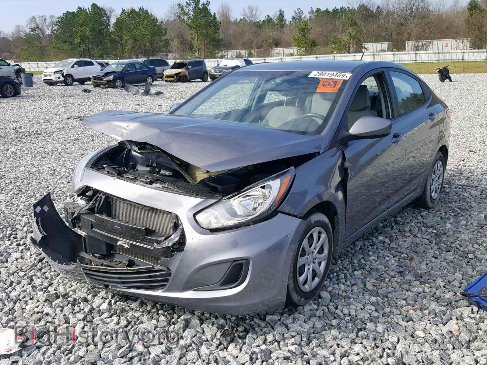 2014 HYUNDAI ACCENT - VIN: KMHCT4AE5EU673660 - Фото 2