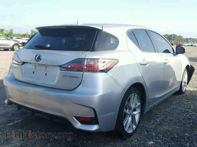 2014 LEXUS CT 200 - VIN: JTHKD5BH1E2175493 - Фото 4