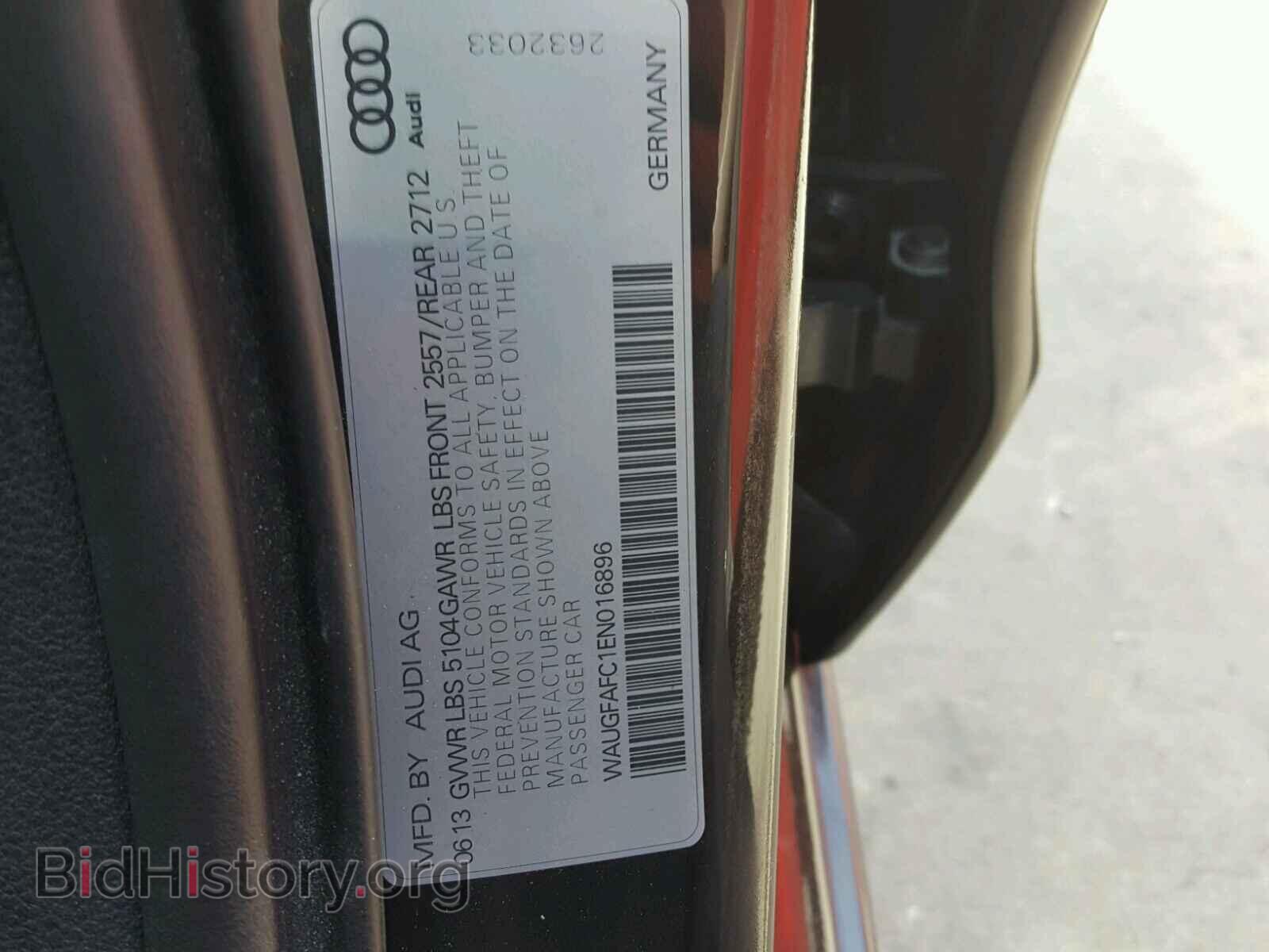 2014 AUDI A6 - VIN: WAUGFAFC1EN016896 - Photo 10
