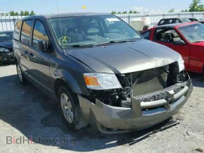 2010 Dodge CARAVAN Grand Cara, brown — VIN 2D4RN4DE7AR457632, Copart