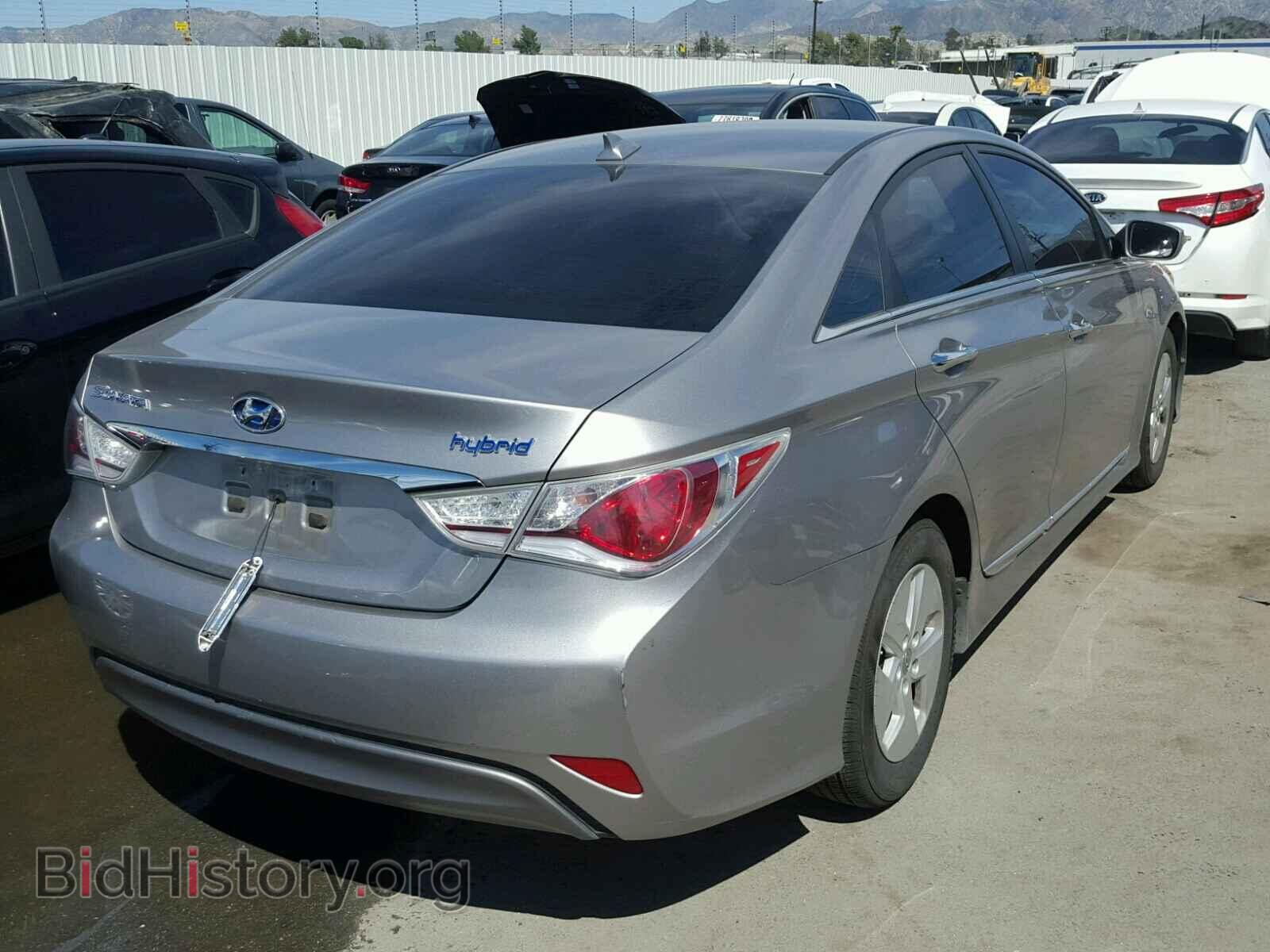 2012 HYUNDAI SONATA - VIN: KMHEC4A48CA041668 - Фото 4