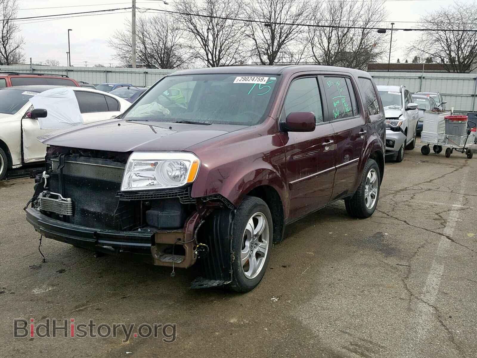 2013 HONDA PILOT EXL - VIN: 5FNYF4H54DB010367 - Photo 2