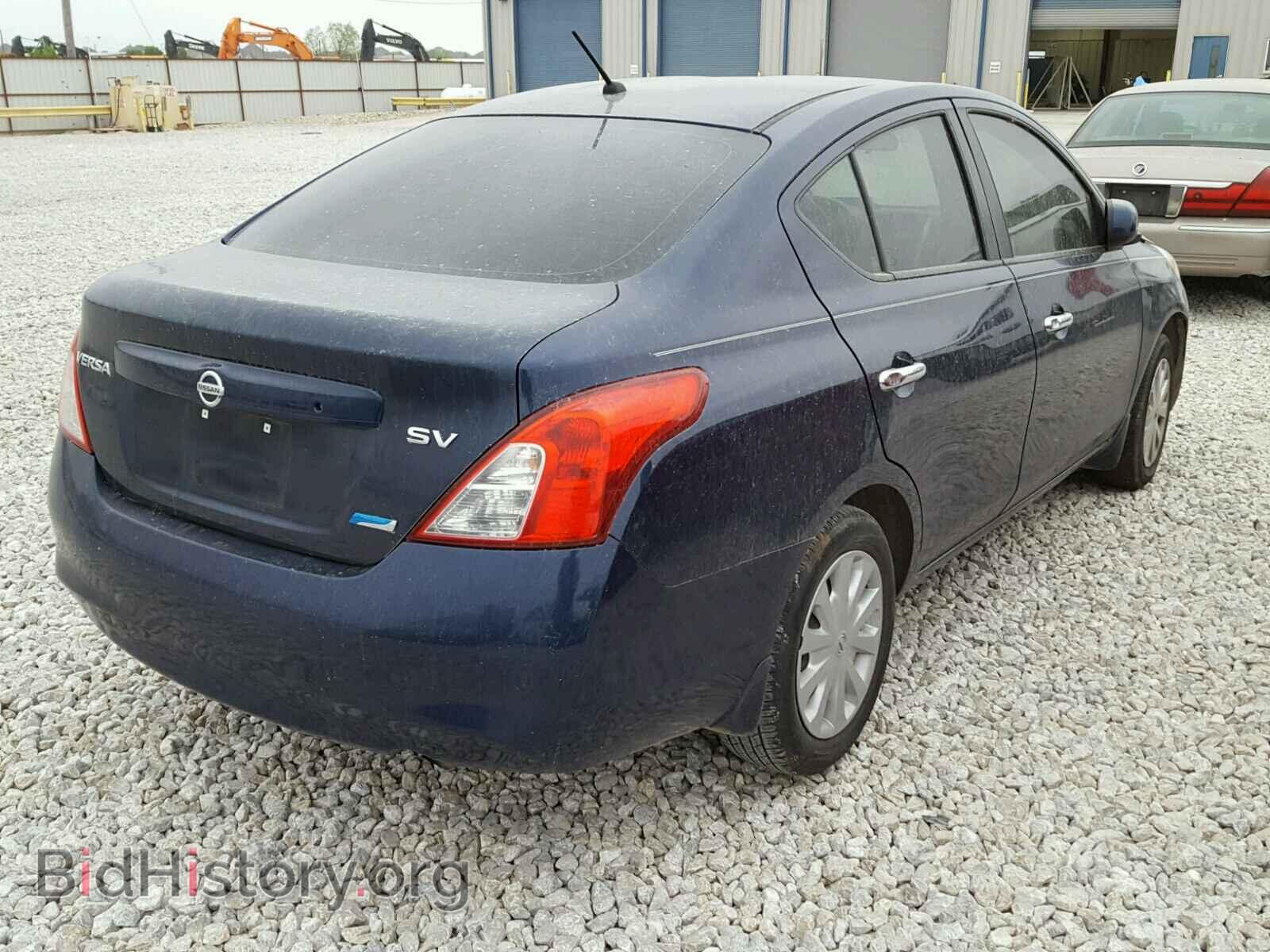 2012 NISSAN VERSA - VIN: 3N1CN7AP4CL830039 - Фото 4