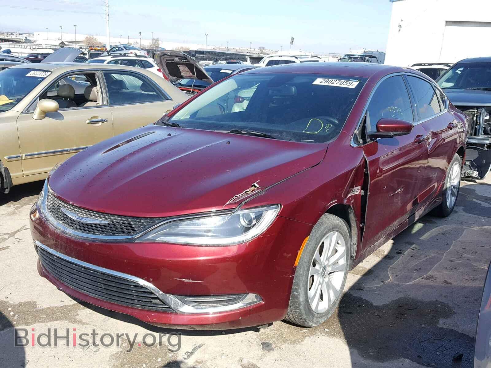 2016 CHRYSLER 200 - VIN: 1C3CCCABXGN133291 - Фото 2