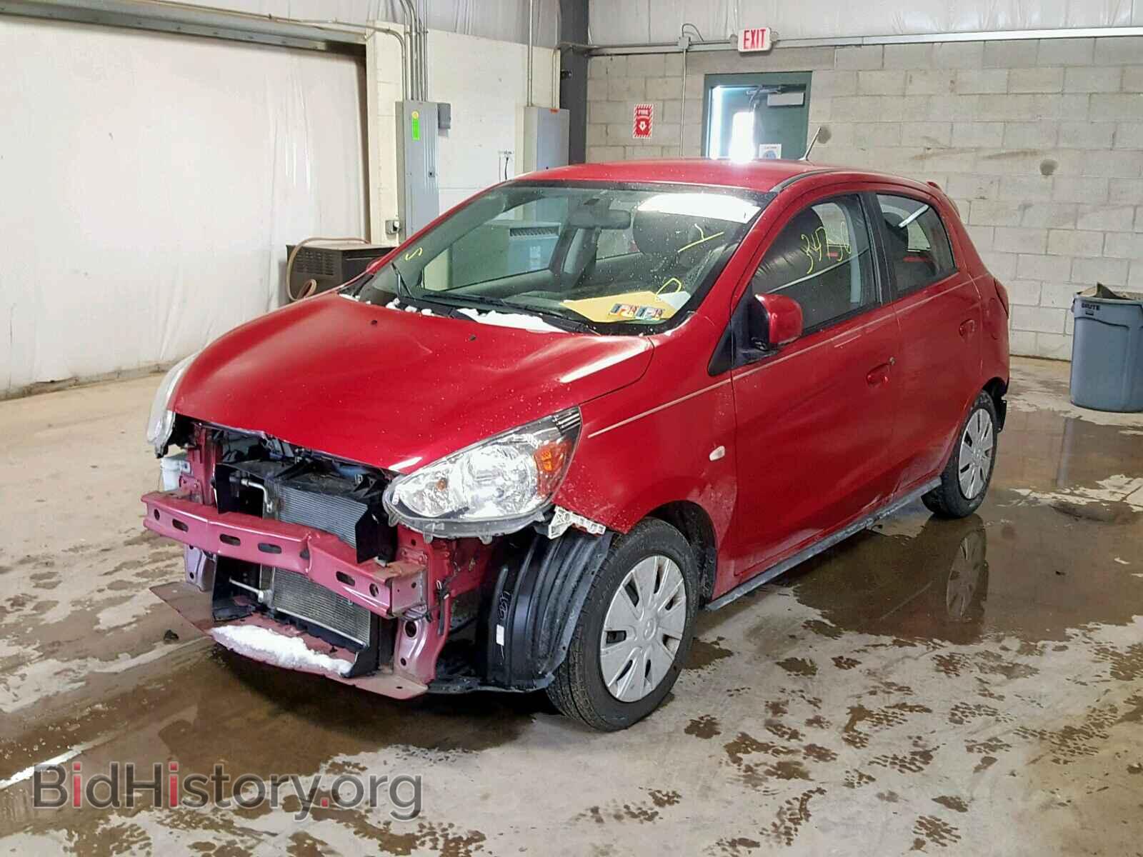 2015 MITSUBISHI MIRAGE - VIN: ML32A3HJ2FH033342 - Фото 2