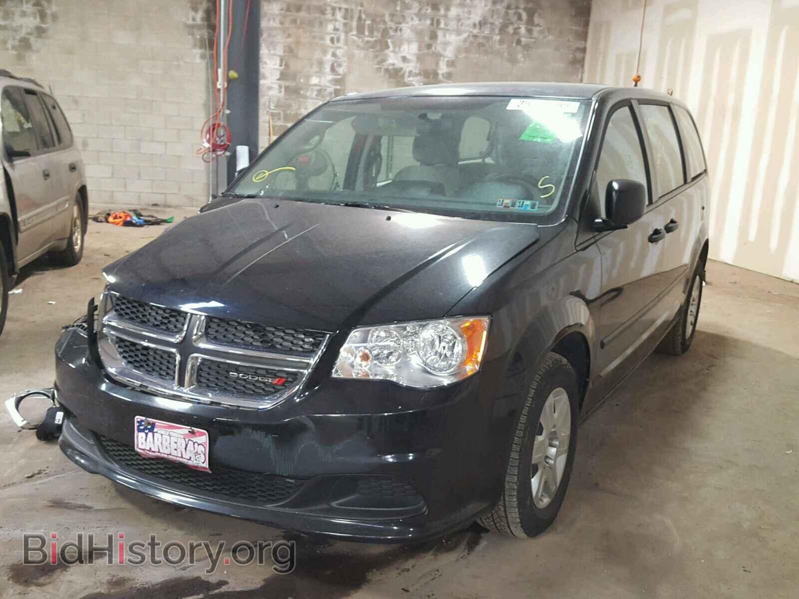 2013 DODGE CARAVAN - VIN: 2C4RDGBG6DR543833 - Фото 2