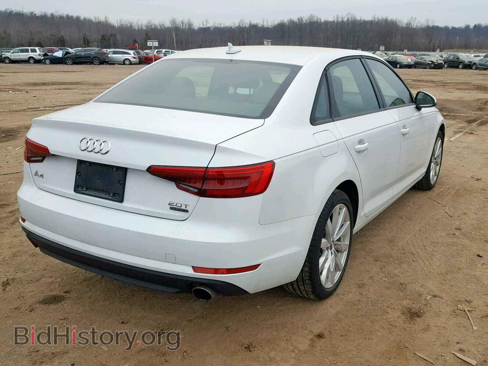 2017 AUDI A4 - VIN: WAUANAF40HN032397 - Фото 4