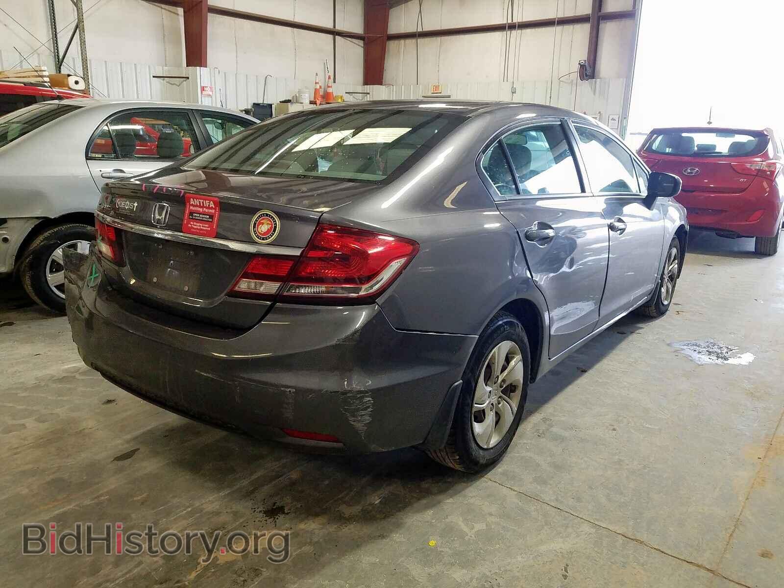 2014 HONDA CIVIC - VIN: 19XFB2F58EE012365 - Фото 4