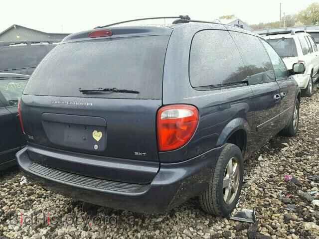 2007 DODGE CARAVAN - VIN: 2D4GP44L97R251222 - Фото 4