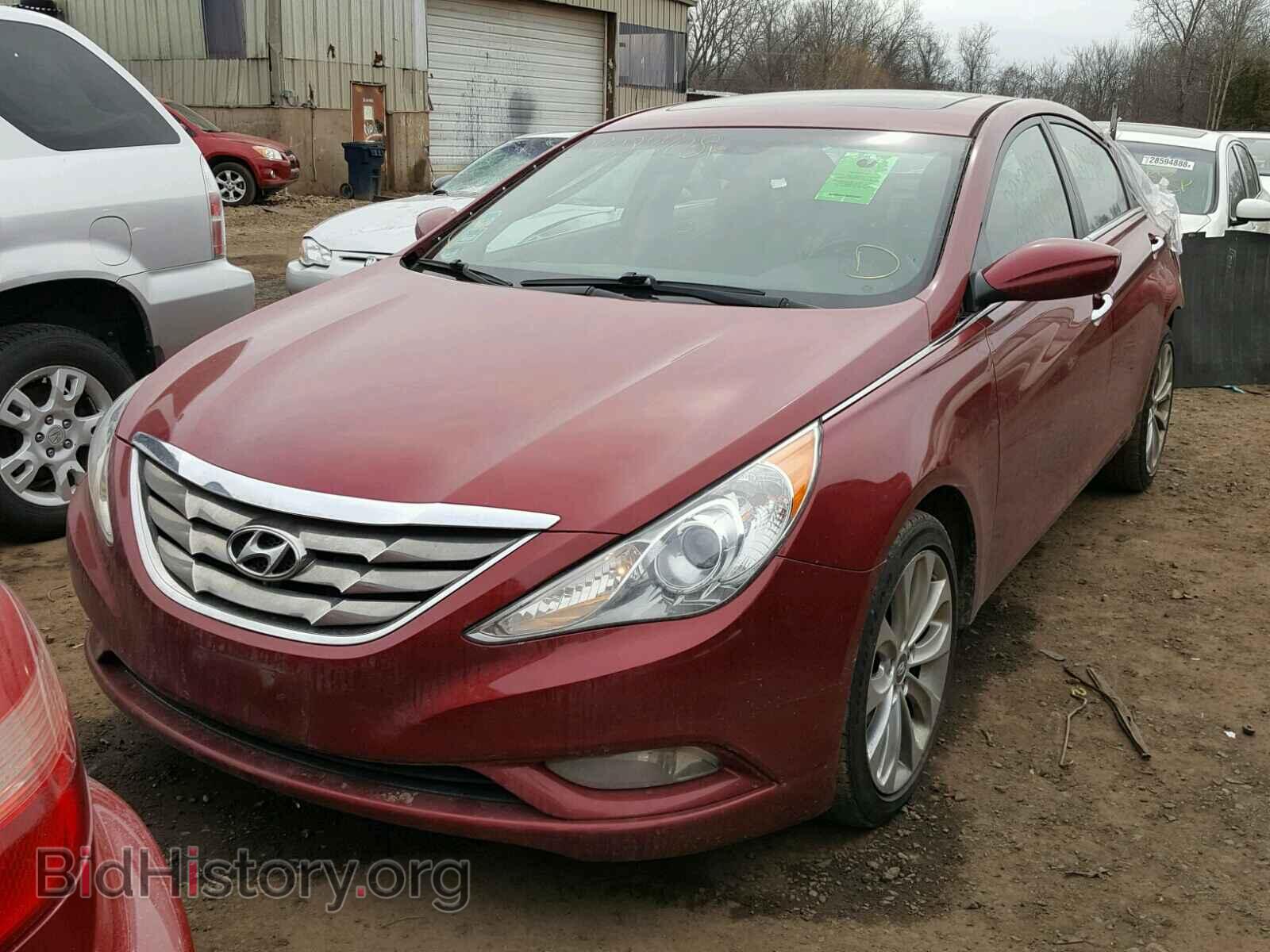 2012 HYUNDAI SONATA - VIN: 5NPEC4AB5CH390329 - Фото 2