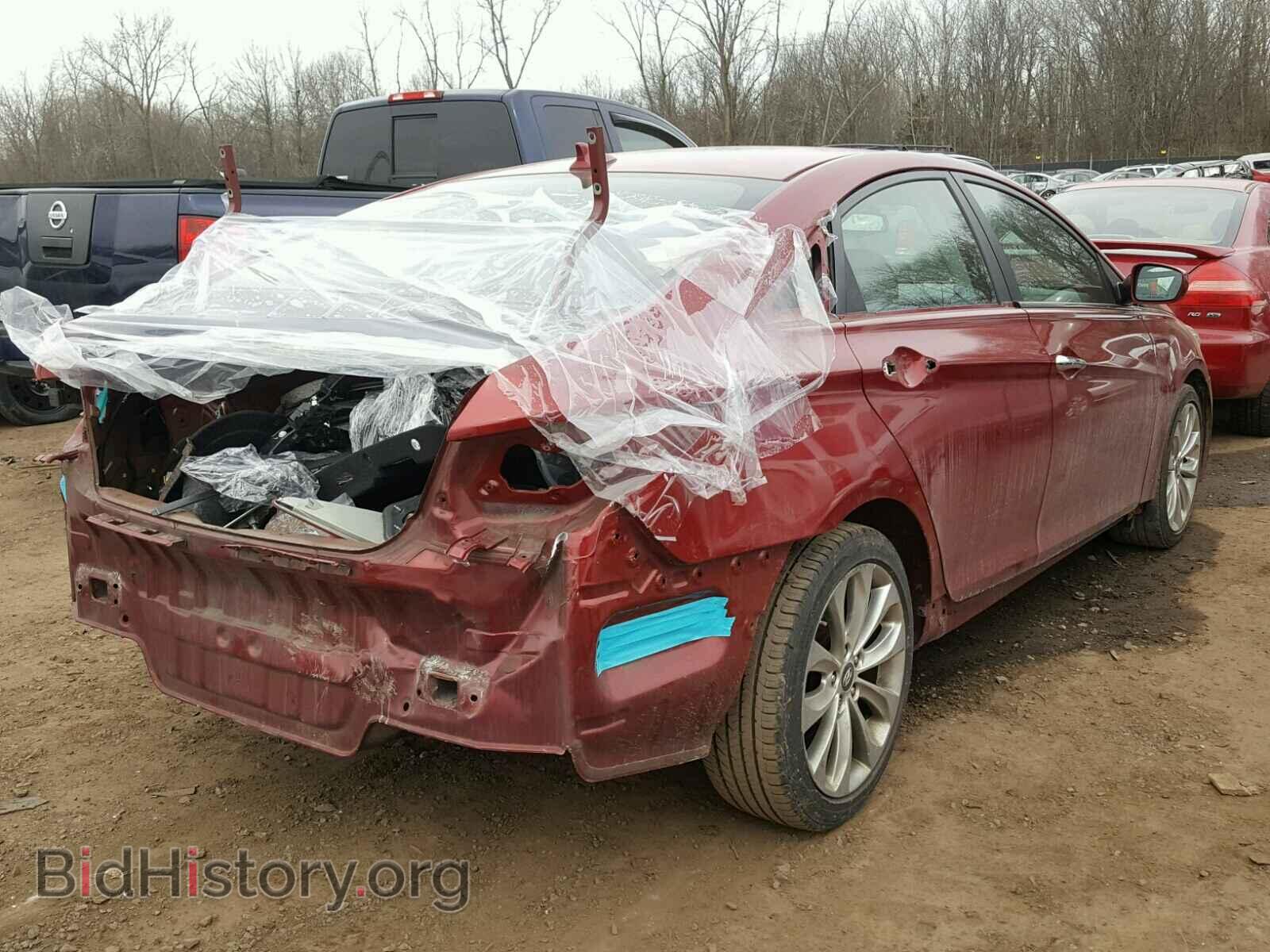 2012 HYUNDAI SONATA - VIN: 5NPEC4AB5CH390329 - Фото 4