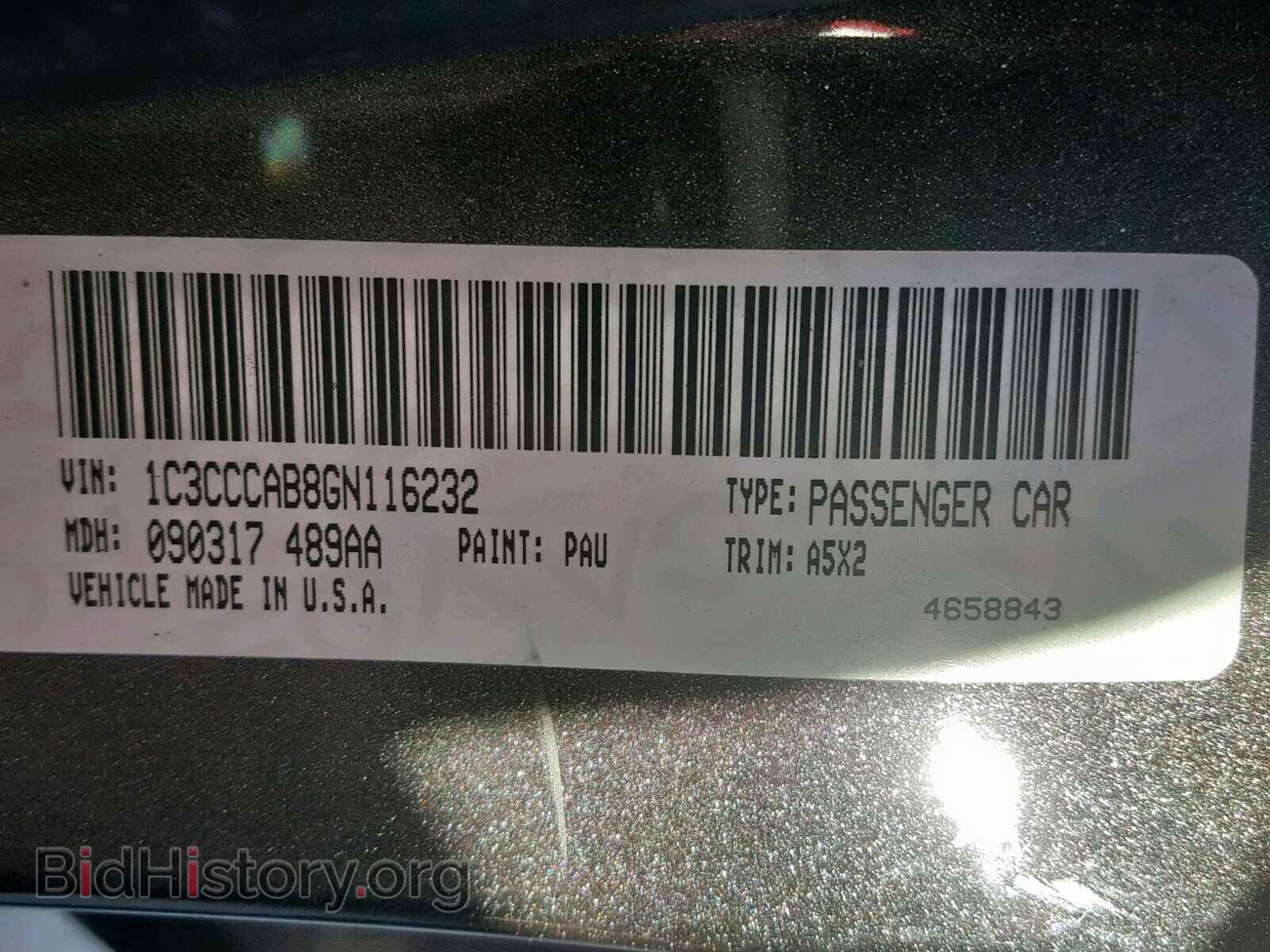 2016 CHRYSLER 200 - VIN: 1C3CCCAB8GN116232 - Photo 10