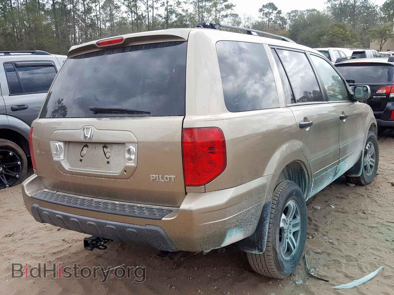 2005 HONDA PILOT - VIN: 2HKYF18695H541882 - Фото 4